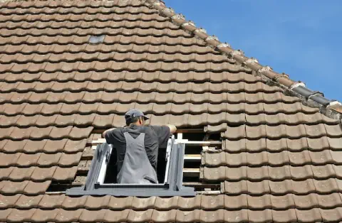 Pose de velux - Les Riceys